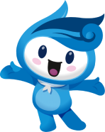 두 팔을 벌리고 있는 해랑이