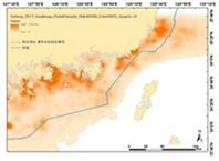 VPASS fishing density analysis (fishing vessel location)